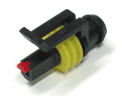 Kopplingsram SuperSeal-serien för honkontakter 1-polig (282079-2)