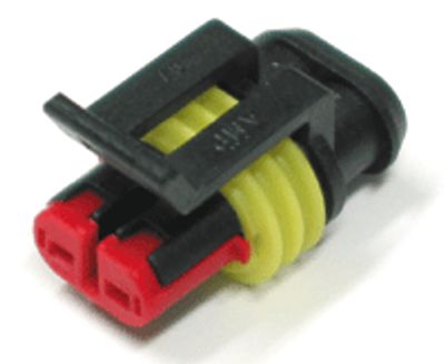 Kopplingsram SuperSeal-serien för honkontakter 2-polig (282080-1)