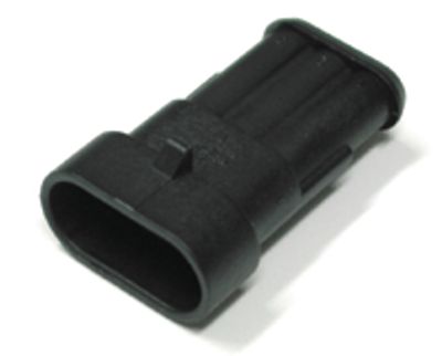 Kopplingsram SuperSeal-serien för hanstift 3-polig (282105-1)