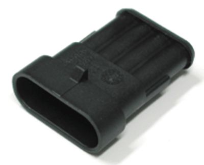 Kopplingsram SuperSeal-serien för hanstift 4-polig (282106-1)