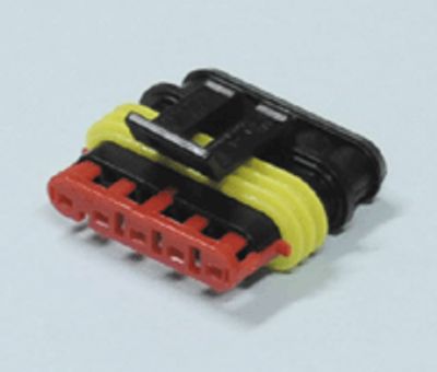 Kopplingsram SuperSeal-serien för honkontakter 5-polig (282089-1)