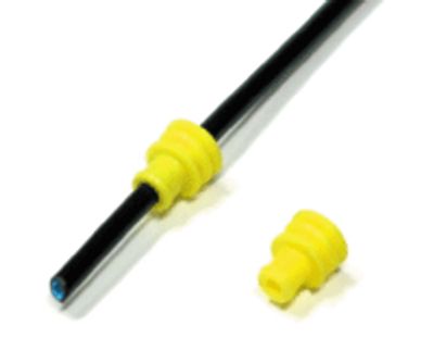 Ledningstätning SuperSeal-/Junior Power Timer-seriens kontakter 1,8-2,4 mm gul Ledningstätning SuperSeal-/Junior Power Timer-seriens kontakter 1,8-2,4 mm gul