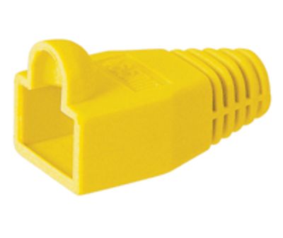 Böjningsskydd för RJ45-kontakter gul