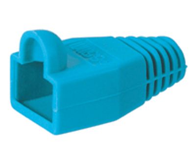 Böjningsskydd för RJ45-kontakter blå