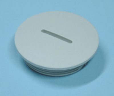 Plugg i plast M40 grå