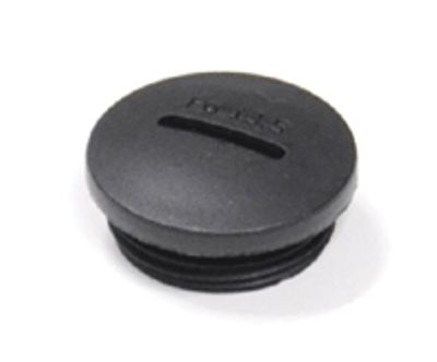 Plugg i plast PG13,5 svart