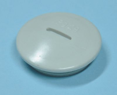 Plugg i plast PG29 grå