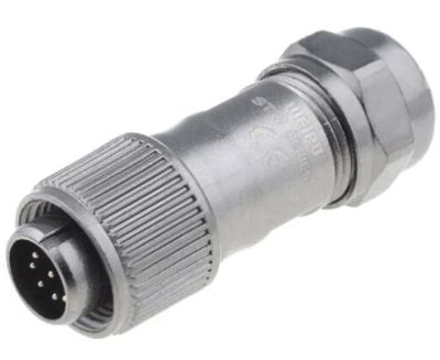 Vattentät kontakt IP67 9-polig hane