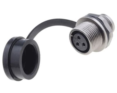 Vattentät chassikontakt IP67 3-polig hona