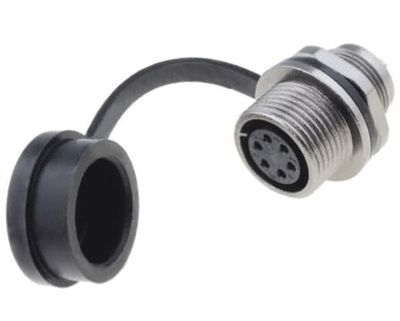 Vattentät chassikontakt IP67 6-polig hona