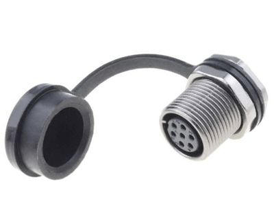 Vattentät chassikontakt IP67 7-polig hona