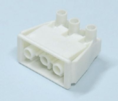 Ramanslutning ST18-serien 3-polig hane vit