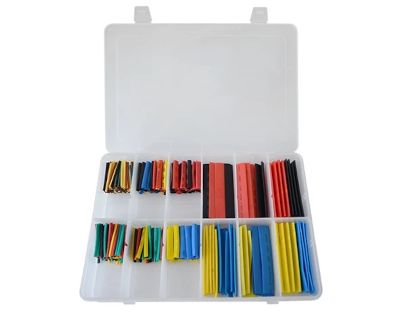 Värgglad krympslangset 1,5-14,0 mm, 328 delar