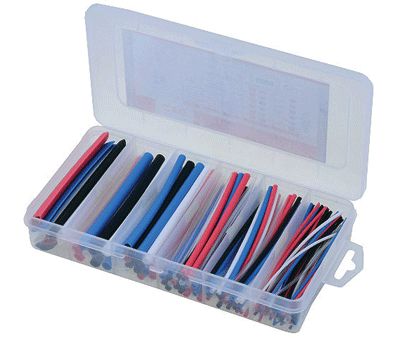 Krympslangset 1-9 mm flerfärgad 170 st