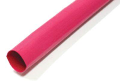 Krympslang 12,7 mm röd 1 m