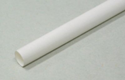 Krympslang 6,4 mm vit 1 m