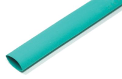 Värmekrympslang 12,7 mm grön 1 m