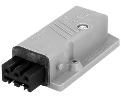 STA-ramanslutning vinkel 3-polig hona