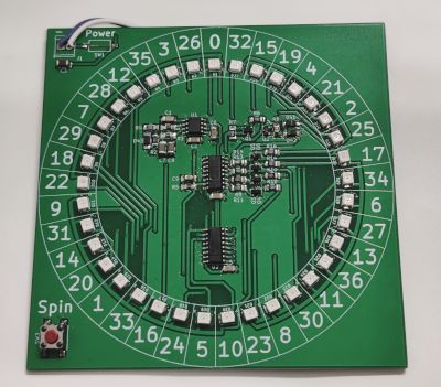 Byggsats elektronisk roulette SMD