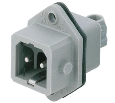 STA-chassikontakt 2-polig hane STA-chassikontakt 2-polig hane