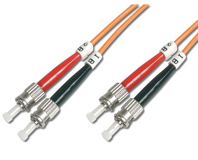 Fiberoptisk kabel ST/ST duplex/multimode (OM2) 2m (DK-2511-02)