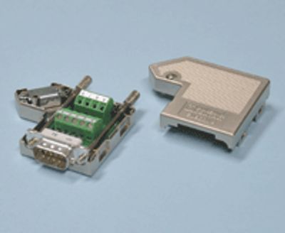 D-kontakt SUBCON 9-polig hane skruvanslutning