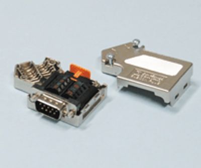 D-kontakt SUBCON/PROFIBUS 9-polig hane skruvanslutning