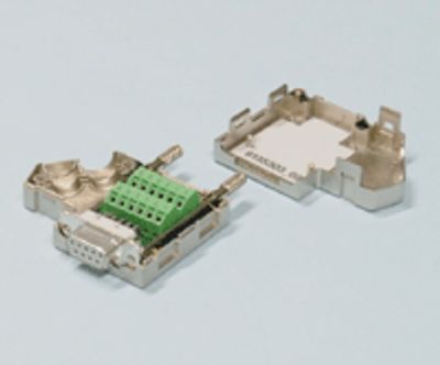 D-kontakt SUBCON/PROFIBUS/MODBUS 9-polig hona skruvanslutning