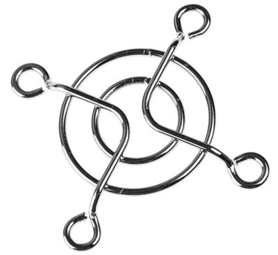 Fingerbeskydd 40x40mm metall krom