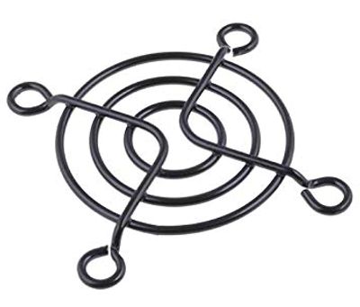 Fingerbeskydd 50x50mm metall svart