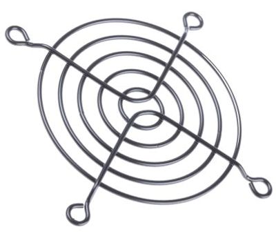 Fingerbeskydd 80x80mm metall krom