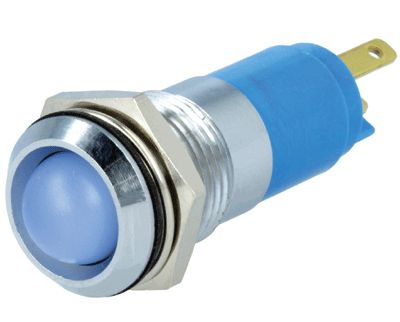 LED-skyltbelysning 14mm 230Vac blå