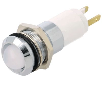 LED-skyltbelysningsarmatur 14mm 230Vac vit