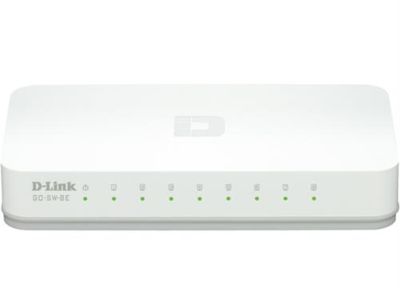 8-portars lokalnätverksswitch 10Mb/100Mb