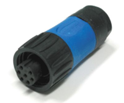 Vattentät kontakt IP67 7-polig hona