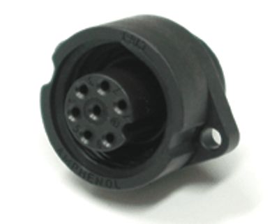 Vattentät chassikontakt IP67 7-polig hona