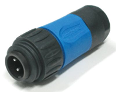 Vattentät kontakt IP67 4-polig hane