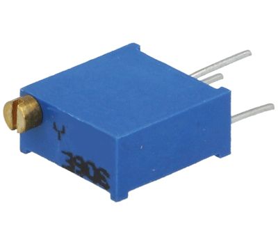 Cermet-multivändtrimmerpotentiometrar. stående modell 2kohm