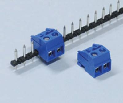 Skruvanslutningslist för spiklist 2-polig R-5