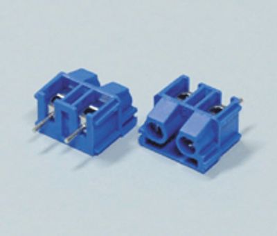 Skruvanslutningslist för kretskort 2-polig R-7,5