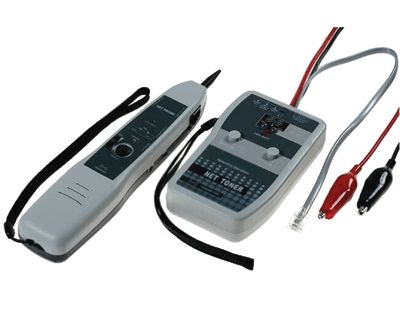 Kabelsökare med signal sändare/mottagare