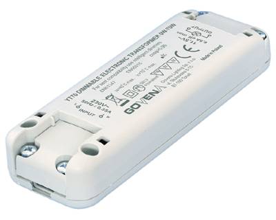 Elektronisk halogentransformator 11,5Vac 70W