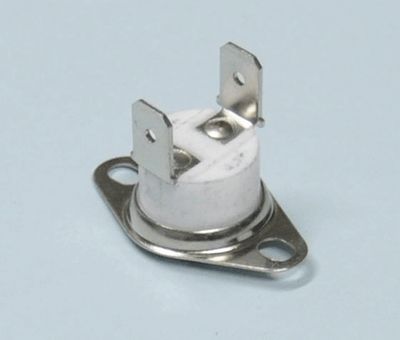 Bimetalltermostat öppnar vid +160°C