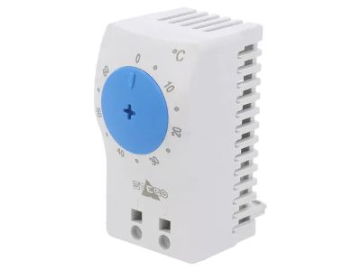 Justerbar termostat stängande ±0...+60°C 10A 250Vac
