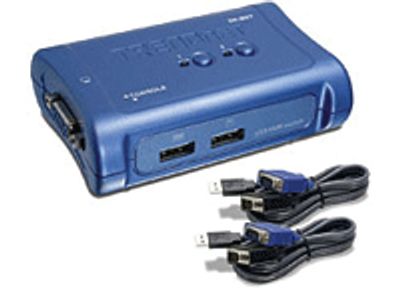 KVM-switch 2-port USB/VGA *
