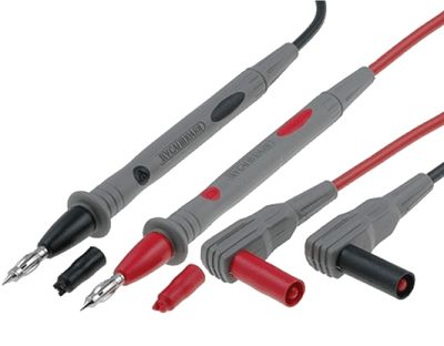 Mätinstrumentkablar röd/svart 1,2m Cat III 1000V