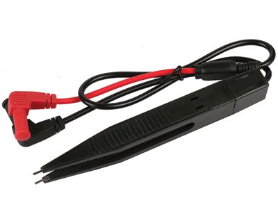 Mätpincett 4 mm med säkerhetsbanankontakter 0,45 m