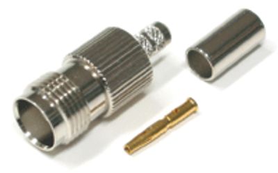 TNC-förlängningskontakt för RG-58U, pressad