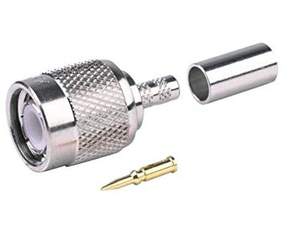 TNC-kontakt hane pressbar 50ohm RG-58U/RG-141U (T1121A1-ND3G-1-50)