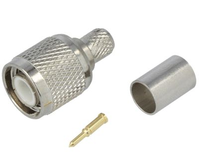 TNC-kontakt han pressas 75ohm RG-6U/RG-143U/RG-212U
